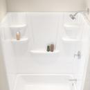 Swan White 24 x 24 x 62 in. Tub & Shower Wall 