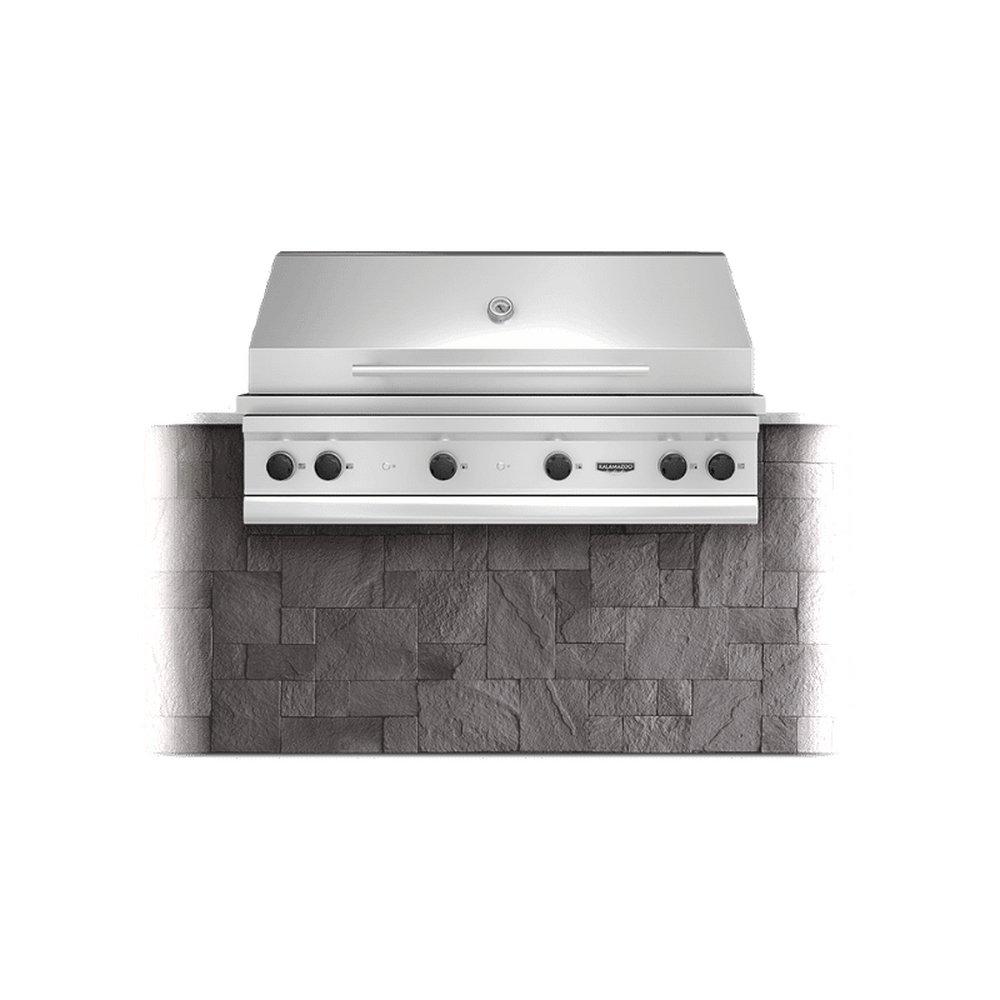 Kalamazoo Outdoor Gourmet 30-1/2 x 29-1/2 in. 69000 BTU 4-Burner Built-In Grill 