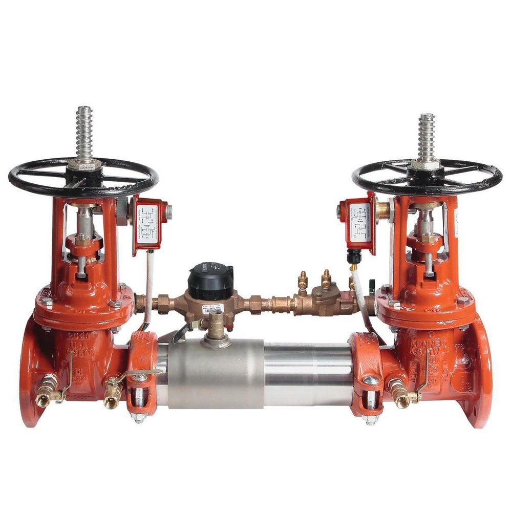 Ames Fire & Waterworks Stainless Steel Flanged 175 psi Backflow Preventer 