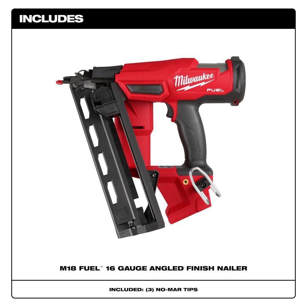 M18 FUEL 16 GAUGE ANGLED FINISH NAILER 