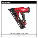 M18 FUEL 15 GAUGE FINISH NAILER 