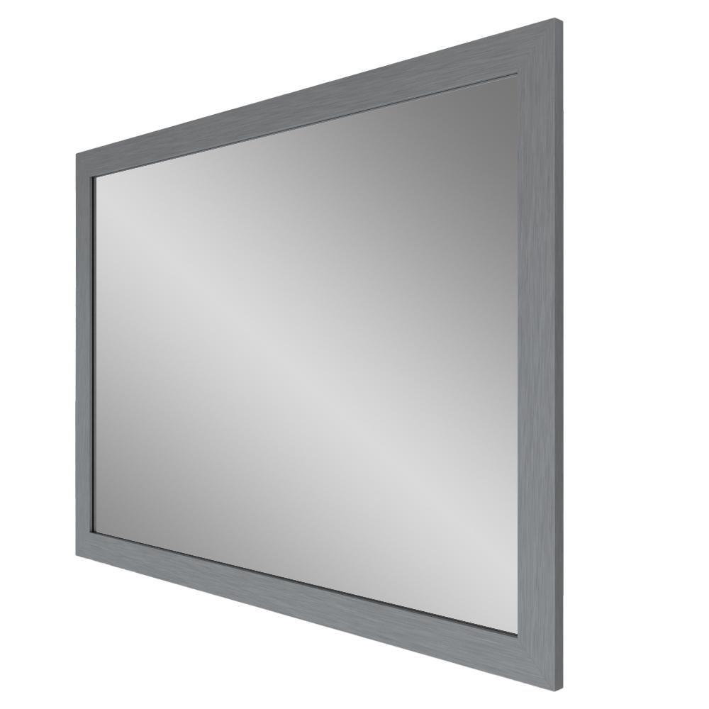 30X42 FRAMED MIRROR SATIN NICKEL SN 