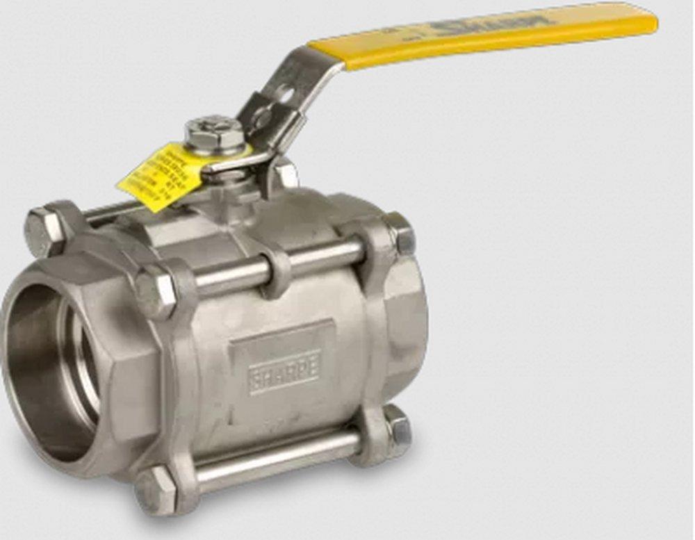 Smith-Cooper Stainless Steel Full Port Socket Weld 1000# Ball Valve 