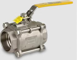 1 in. Stainless Steel Full Port Socket Weld 1000# Ball Valve