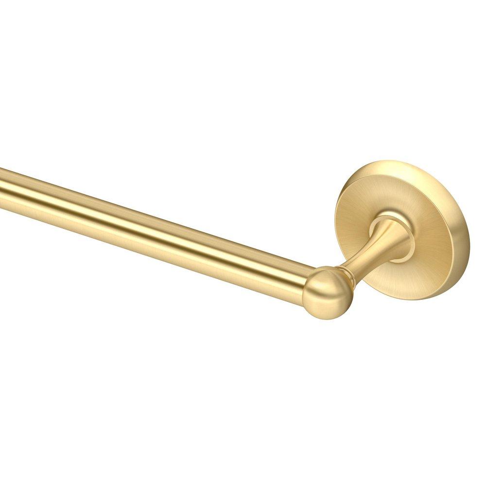 DESIGNER II 24 INCH TOWEL BAR BRUSHED BRASS 