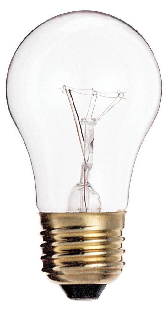 SATCO Clear Dimmable Incandescent Medium E-26 Bulb (Pack of 4) 