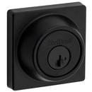 Kwikset Matte Black Deadbolt Lock in Matte Black 