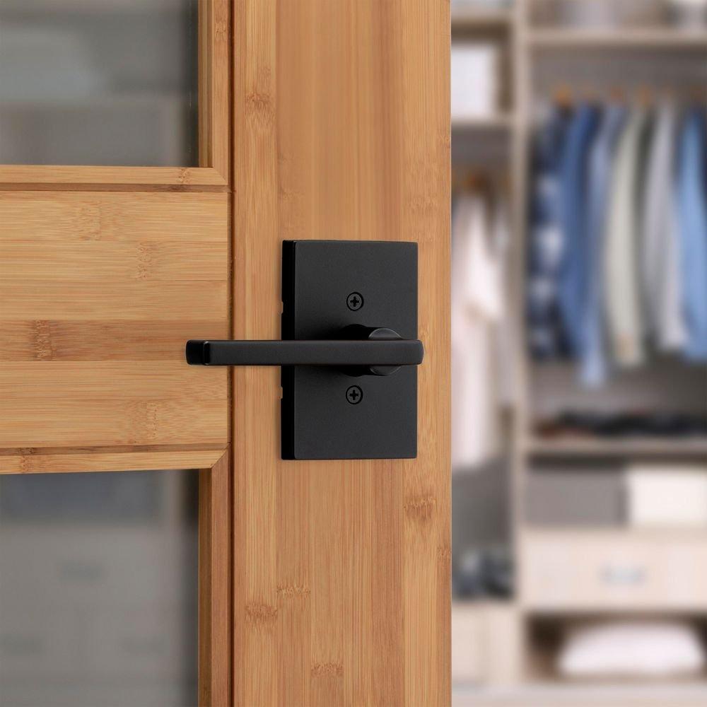 Kwikset Matte Black Dummy Lever 