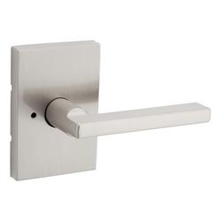Privacy Lever in Satin Nickel