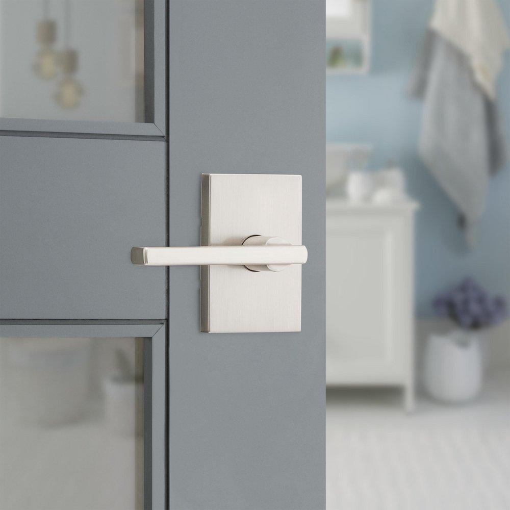 Kwikset Satin Nickel Privacy Lever 
