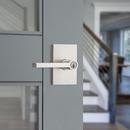 Kwikset Satin Nickel Keyed Lever 