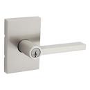 Kwikset Satin Nickel Keyed Lever 