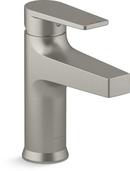 Single Handle Monoblock Bathroom Sink Faucet in Vibrant® Brushed Nickel