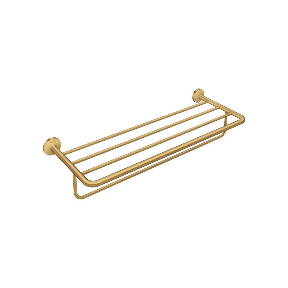 AXOR UNIVERSAL CIRCULAR TOWEL RACK 24 IN BRUSHED GOLD OPTIC 