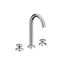AXOR Chrome Two Handle Widespread Bathroom Sink Faucet 