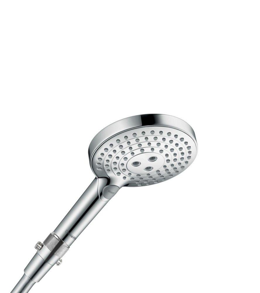 CCY RAINDANCE SELECT S HANDSHOWER 120 3-JET POWDER RAIN W/O POSITIVE SHUT OFF 1.8 GPM IN CHROME 