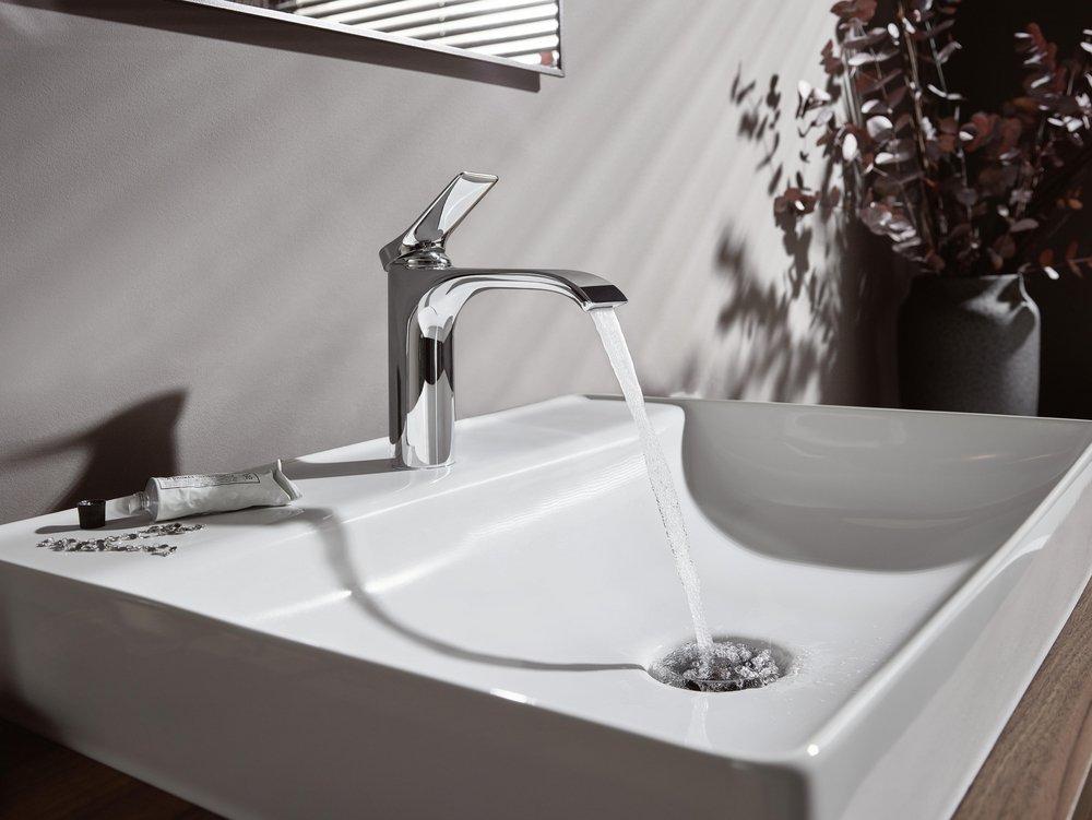 Hansgrohe Chrome Single Handle Bathroom Sink Faucet 