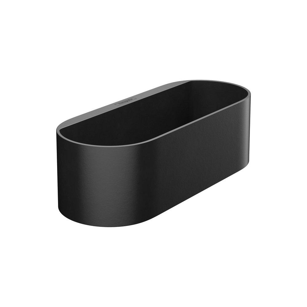 WALLSTORIS STORAGE BASKET- DEEP IN MATTE BLACK 