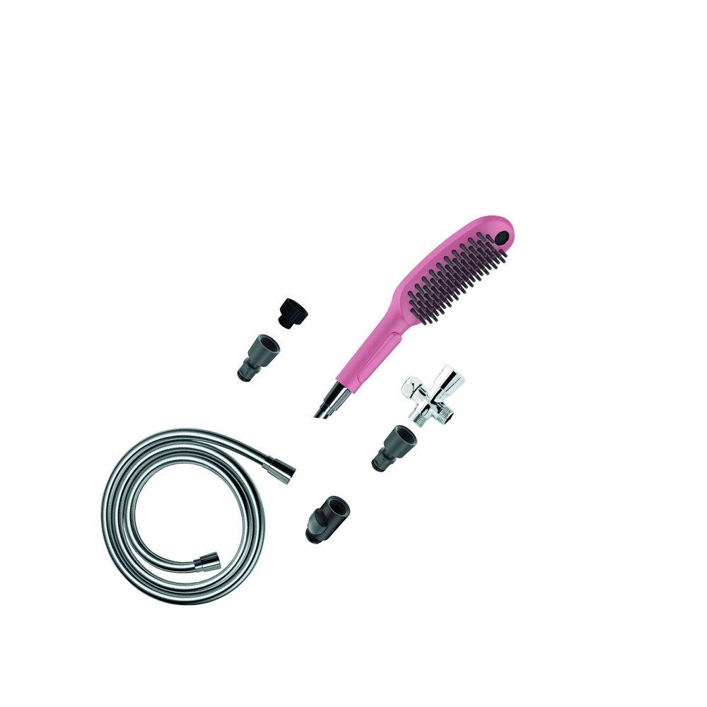 CCY DOG SHOWER DOG SHOWER BUNDLE 3-SPRAY 1.75 GPM IN PINK 