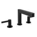 Hansgrohe Matte Black Two Handle Widespread Bathroom Sink Faucet 