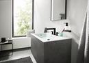 Hansgrohe Matte Black Two Handle Widespread Bathroom Sink Faucet 