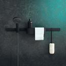 Hansgrohe Matte Black 77mm Push Slider 