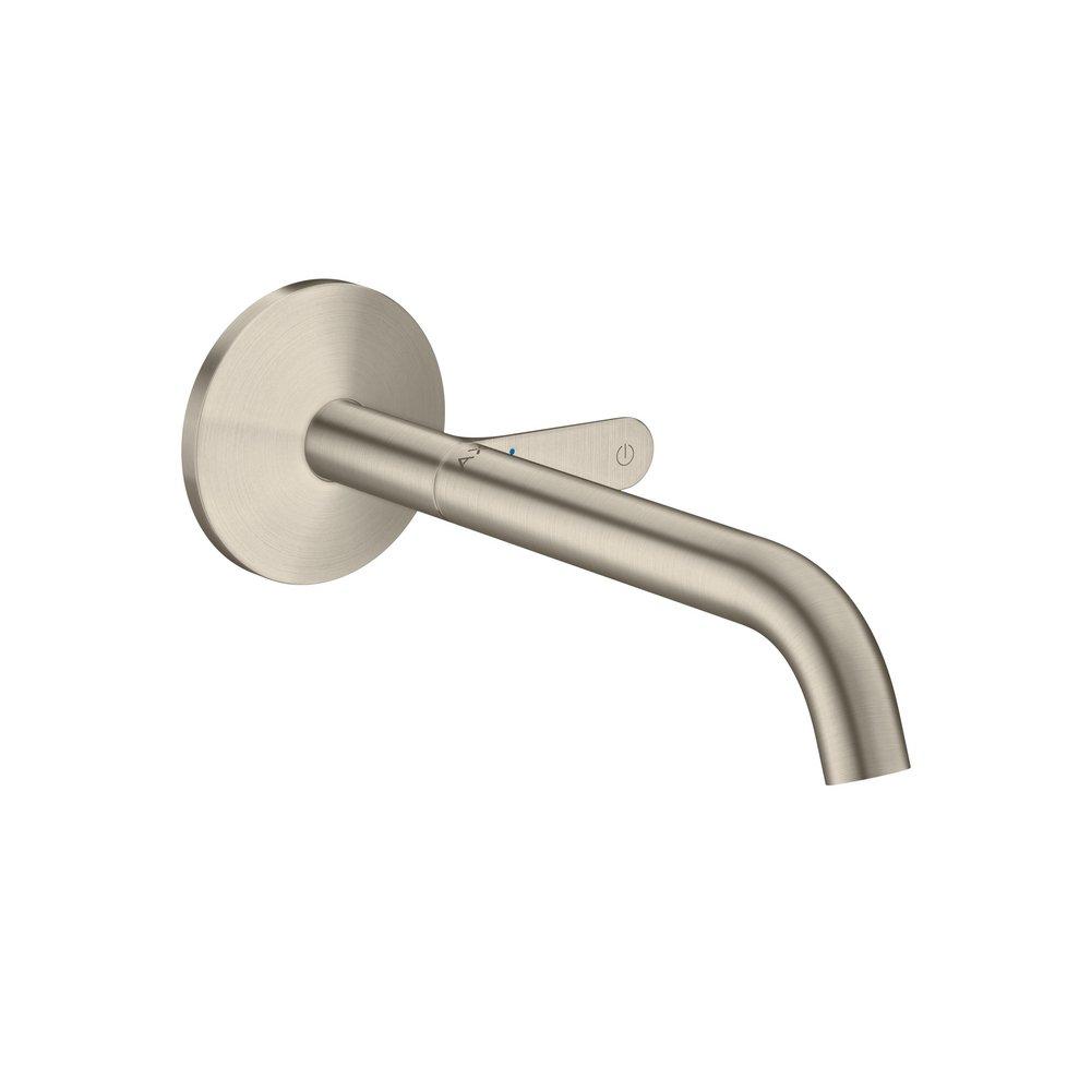 CCY LF AXOR ONE WALL-MOUNTED SINGLE-HANDLE FAUCET SELECT 1.2 GPM IN BRUSHED NICKEL 