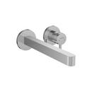 Single Handle Wall Mount Bathroom Sink Faucet in Chrome