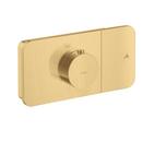 Single Handle Thermostatic Valve Trim in Brushed Gold Optic