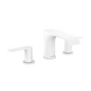 Hansgrohe Matte White Two Handle Widespread Bathroom Sink Faucet 