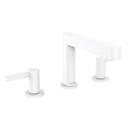 Hansgrohe Matte White Two Handle Widespread Bathroom Sink Faucet 