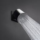 Hansgrohe Matte Black 1/2 x 4 x 3-1/8 in. NPT Plastic Shower Arm 