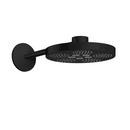 CCN AXOR ONE SHOWERHEAD 280 2-JET WITH SHOWERARM TRIM 2.5 GPM IN MATTE BLACK 