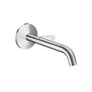 Single Handle Wall Mount Bathroom Sink Faucet in Chrome