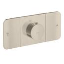 Single Handle Thermostatic Valve Trim in Brushed Nickel