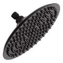 10 RAINFALL NOZZLE SHOWER HEAD MATTE BLACK 