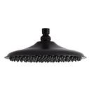 10 RAINFALL NOZZLE SHOWER HEAD MATTE BLACK 