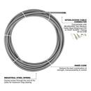 3/8 in. x 75 ft. Inner Core Drum Cable 