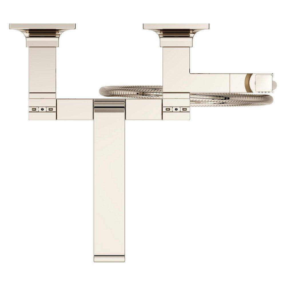 Pfister Polished Nickel Wall Mount Filler (Trim Only) 