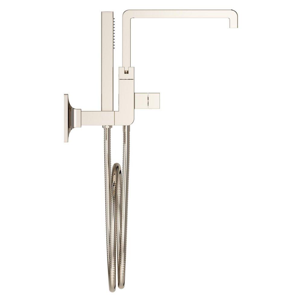 Pfister Polished Nickel Wall Mount Filler (Trim Only) 