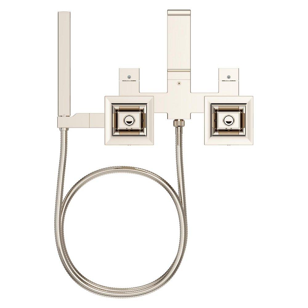 Pfister Polished Nickel Wall Mount Filler (Trim Only) 