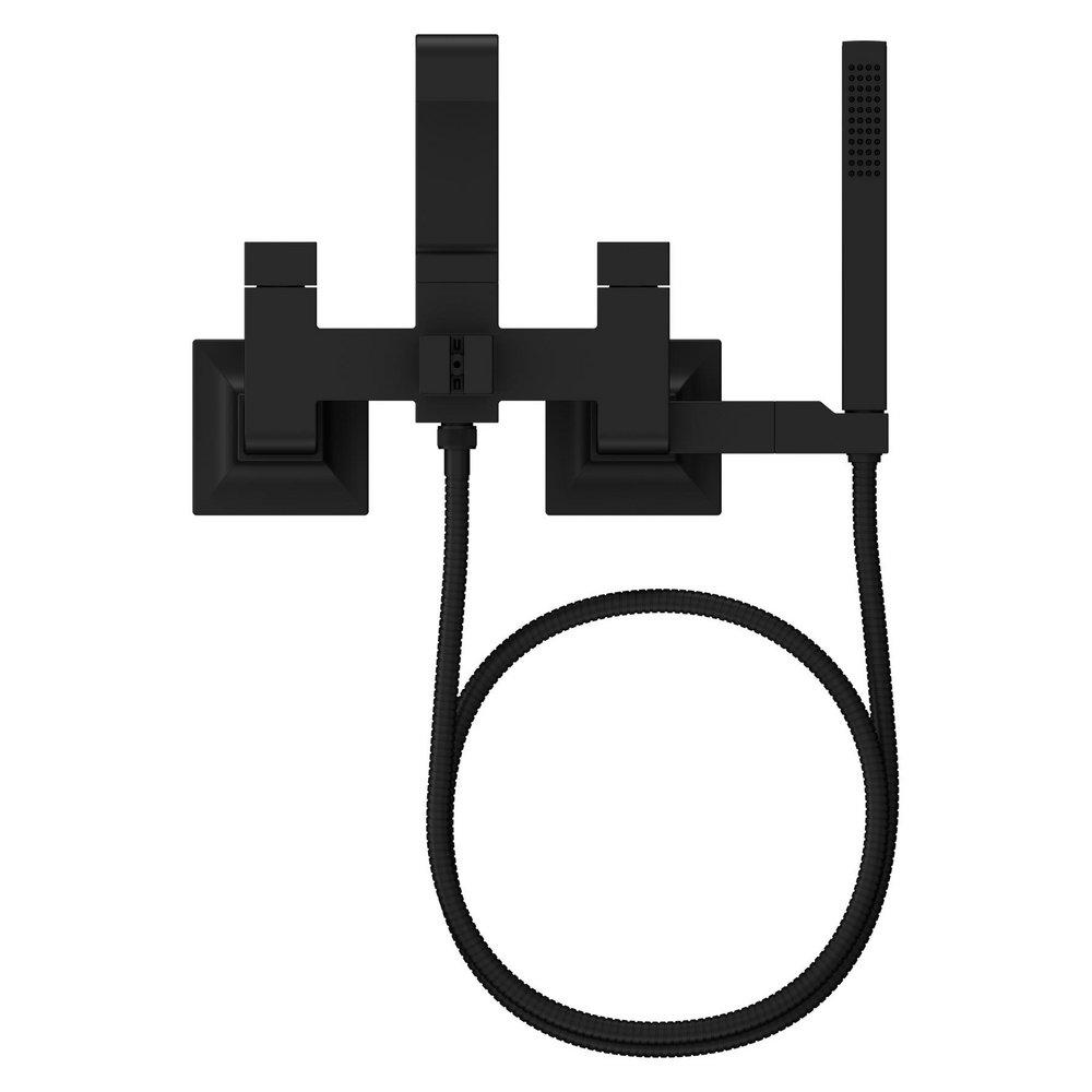 Pfister Matte Black Wall Mount Filler (Trim Only) 