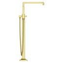 Pfister Brushed Gold Less Handles Floor Mount Filler (Trim Only) 