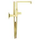 VERVE WALL-MOUNT TUB FILLER WITHOUT HANDLESIN BRUSHED GOLD 