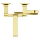 VERVE WALL-MOUNT TUB FILLER WITHOUT HANDLESIN BRUSHED GOLD 