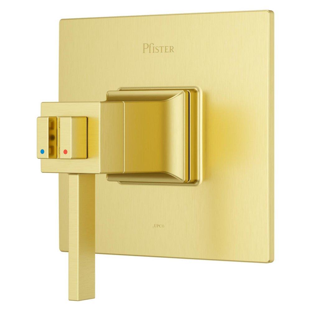Pfister Brushed Gold Single Handle Bathtub & Shower Faucet (Trim Only) 