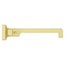 Two Handle Widespread Bathroom Sink Faucet in Brushed Gold (Handles Sold Separately) 