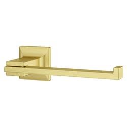Wall Mount Toilet Tissue Holder in Brushed Gold