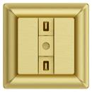 Pfister Brushed Gold No Handle Multi Function Bathtub & Shower Faucet (Trim Only) 