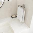 VERVE TOWEL RING IN POLISHED CHROME 